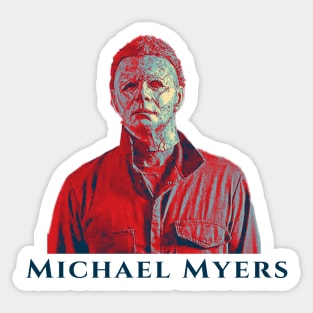 Michel Myers !!! Warning Sticker